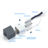 For Anycubic Kobra S1 S1Combo Hotend Kit with 0.4mm Brass Nozzle High Temperature Resistant Printing 3d Printer Replacement Part